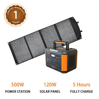 500w portable power station