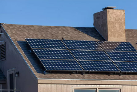 Solar power system for home